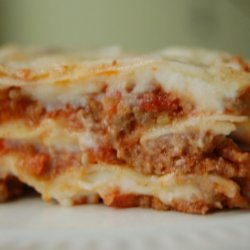 Italian Baked Lasagna recipe