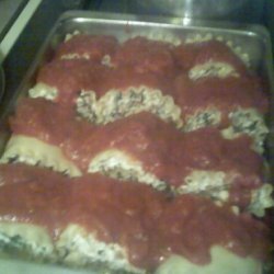 Rolled Lasagna - Meatless recipe