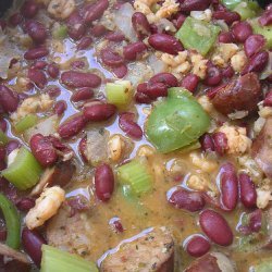 Crockpot Cajun Red Beans And Rice recipe