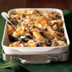 Baked Rigatoni With Sausage And Broccoli Rabe recipe