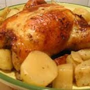 Greek Lemon Chicken And Potatoes recipe