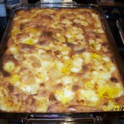 Scalloped Red Potatoes And Ham recipe