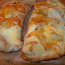 Spinach Calzones With Two Variations recipe