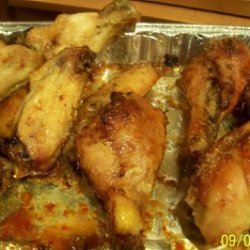 Marjs Italian Chicken Wings And Legs recipe