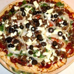 My Big Fat Greek Pizza recipe