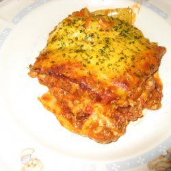 Donnies Plain Lasagna For Four recipe