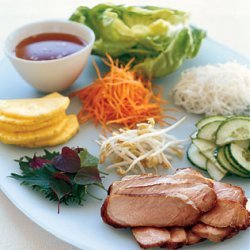 Lemongrass Pork With Vietnamese Table Salad recipe