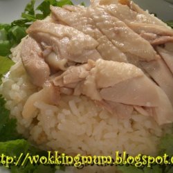 Singapore Hainanese Chicken Rice recipe