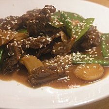 Beef And Snow Peas recipe