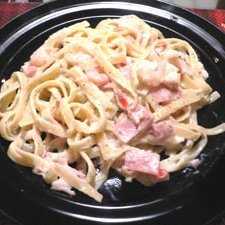 Shrimp Alfredo Dinner For Two recipe