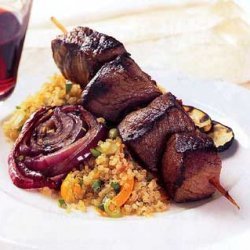 Peruvian-style Beef Kebabs With Grilled Onion And ... recipe