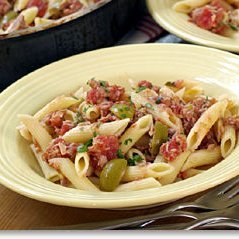 Pasta With Olives And Tuna recipe