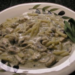 Chicken And Mushrooms In Creamy Sage And Parmesan ... recipe