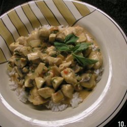 Chicken In Red Curry Coconut Sauce recipe