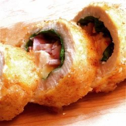 Chicken Stuffed With Proscuitto Gouda And Spinach recipe