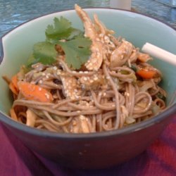 Soba Noodles With Chicken recipe