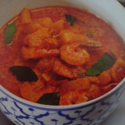 Pineapple Curry With Prawns recipe