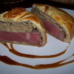 Individual Beef Wellingtons With Madeira Truffle S... recipe
