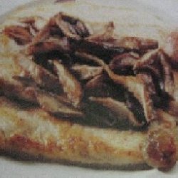 Turkey Scallopini With Shiitake Mushrooms And Roas... recipe
