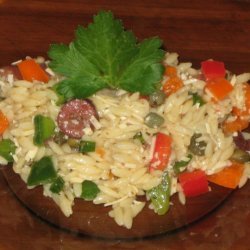 Tuscan Orzo Salad recipe