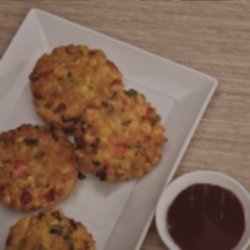 Chincoteague Corn And Shrimp Fritters With Spicy C... recipe