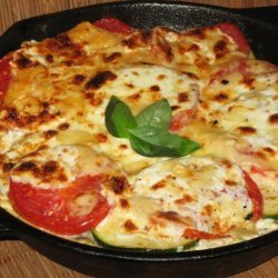 Zucchini And Tomato Frittata-ci recipe