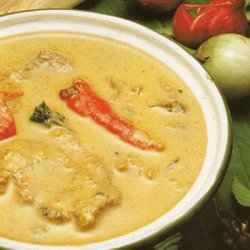Thai Green Curry With Chicken And Eggplant Quotgae... recipe