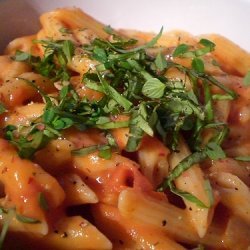 Vodka Sauce With Fresh Pasta And Herbs recipe