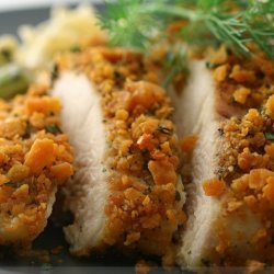 Cheez-it And Herb Encrusted Chicken recipe