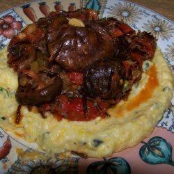 Black Forest Mushrooms In Tomato Sauce And Wild Ri... recipe