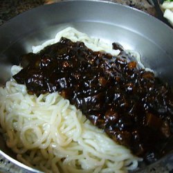 Korean Black Paste Noodles recipe