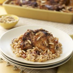 Moroccan-spiced Chicken With  Rice Bake recipe