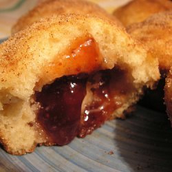 Cinnamon Jam Donut Muffins recipe