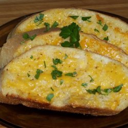 Grilled Garlic Cheese Bread recipe