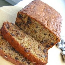 Banana Bread With Chocolate Chips And Walnuts recipe