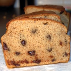 Peanut Butter And Chocolate Chip Bread recipe