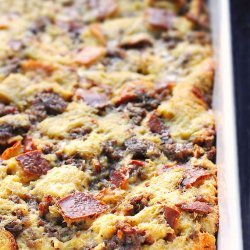 Cheese and Sausage Breakfast Casserole recipe