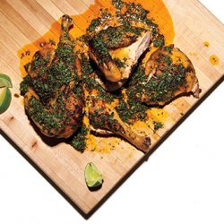 Grilled Chicken with Board Dressing recipe