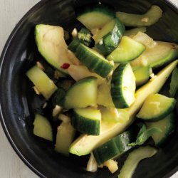 Cucumber and Avocado Salad recipe