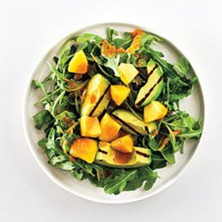 Avocado Salad with Peaches recipe