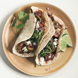 Steak Picadillo Soft Tacos recipe