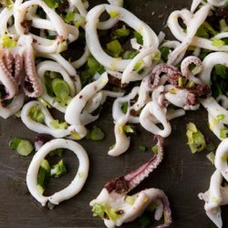 Calamari-Olive Salad recipe