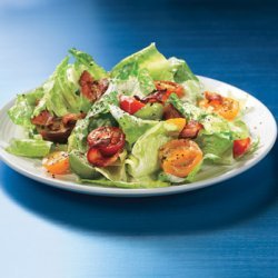 Bacon, Lettuce, and Cherry Tomato Salad with Aioli Dressing recipe