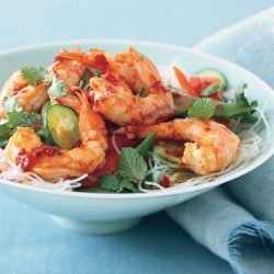 Asian Noodle Salad with Shrimp recipe