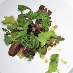 Wilted Greens with Warm Sherry Vingaigrette recipe