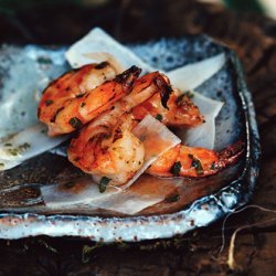 Shrimp and Daikon Salad with Ume-Shiso Dressing recipe