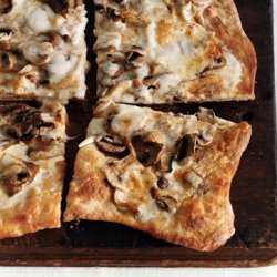 Truffled Taleggio and Mushroom Pizza recipe