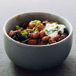 Pinto-Bean Mole Chili recipe