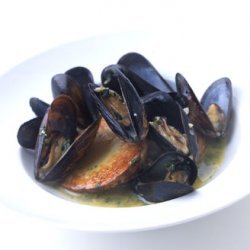 Mussels with Roasted Potatoes recipe