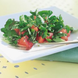 Watermelon and Watercress Salad with Ginger recipe